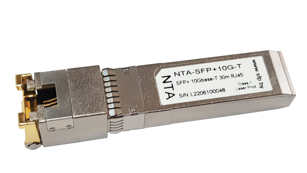 NTA-SFP+10G-T 10GBase-T RJ45 (8p8c)